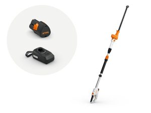 STIHL HLA 40 Battery Powered Extended-Reach Hedge Trimmer (HLA 40 SET)